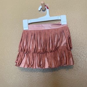 Crazy train Fringe skirt 5/6T